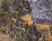 Paul Cezanne black castle 2 Sweden oil painting artist